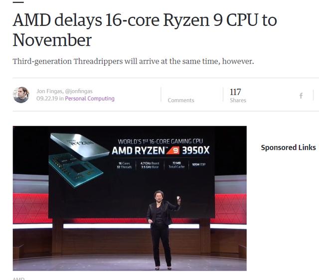 TSMC's 7nm capacity is full! The launch of AMD's new product is forced to delay for 2 months